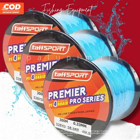 Jual Benang Pancing Pe Mm Kg Premier Pro Series Braided Panjang