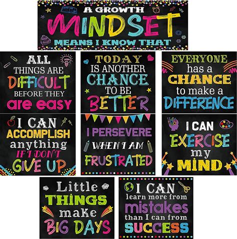 9 Pack Motivational Posters For Classroom Australia Ubuy