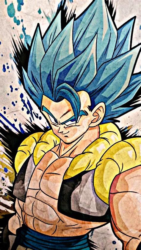 Gogeta Super Saiyan Blue Dragon Ball Art Goku Anime Dragon Ball