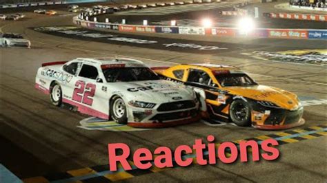 Nascar Xfinity Series Championship Reactions Youtube