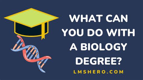 What Can You Do With A Biology Degree The Ultimate List Of Biology