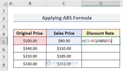 How To Calculate A Discount Rate In Excel 3 Methods