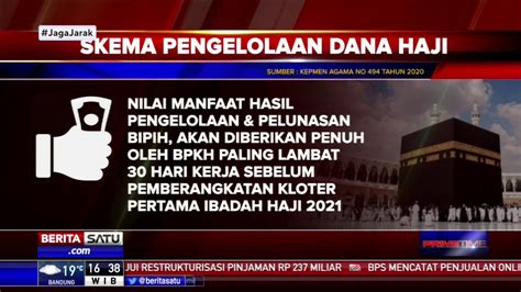 Perjalanan Ibadah Dibatalkan Begini Skema Pengelolaan Dana Haji Youtube