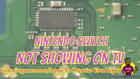 Fix Nintendo Switch Not Showing On Tv Or Docking Pc Usb Ic Repair