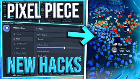 UPDATE 1 Roblox Pixel Piece Hack Script GUI FAST Auto Farm Mastery