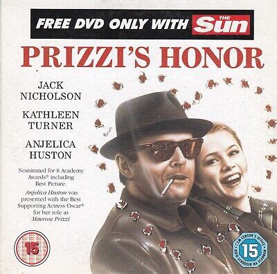 PRIZZI S HONOR THE SUN Newspaper DVD Jack Nicholson Kathleen