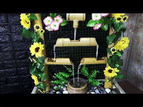 Bamboo Water Fountain, Diy Fountain, Indoor Fountain, Water Fountains ...