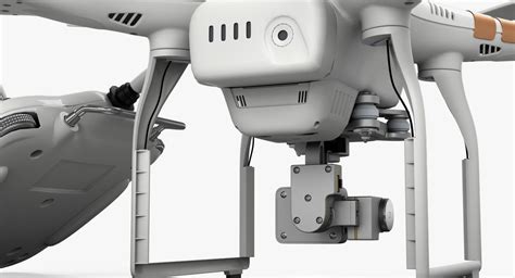 DRONE DJI PHANTOM 3 PRO Modelo 3D 99 Fbx Obj Stl Ma Free3D