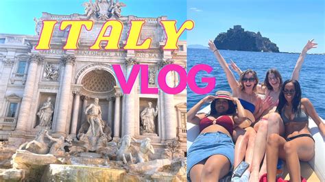 Italy Vlog I Colosseum Trevi Fountain Boat Day Vatican City