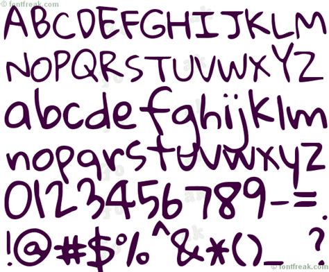 Font Freak Gloria Hallelujah By Kimberly Geswein