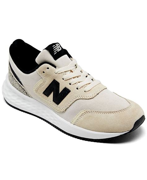 New Balance Womens Fresh Foam X70 Leopard Casual Sneakers From Finish