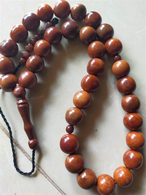 Tasbih Butir Kaukah Mm Tasbih Kokka Coklat Tasbih Jumbo Kokka