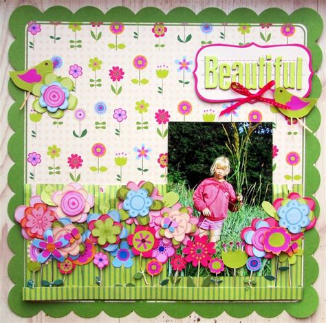 Beautiful Scrapbook Paper Projects Scrapbook Crafts