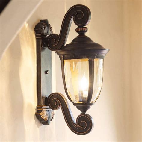 John Timberland Bellagio 24 Bronze Dual Scroll Arm Outdoor Wall Light 40276 Lamps Plus