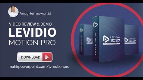 Review Dan Demo Levidio Motion Pro Youtube