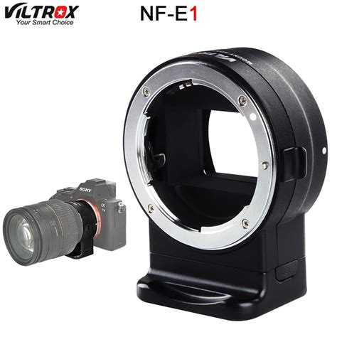 Viltrox Nf E Auto Focus Lens Mount Adapter For Nikon F Mount To Sony E