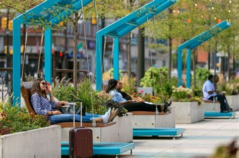 Public Swings In Philadelphia Streetscape Design Public Space Design