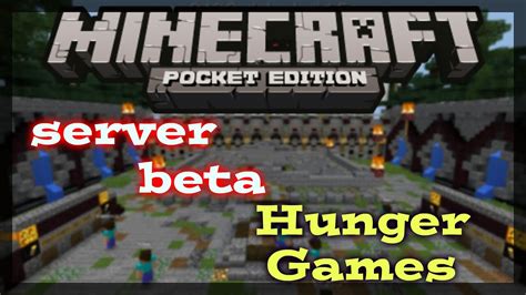 Los Juegos Del Hambre Server Beta Para Minecraft PE V0 10 0 YouTube