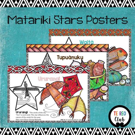 Matariki Stars Posters Te Reo Club 4794 Hot Sex Picture