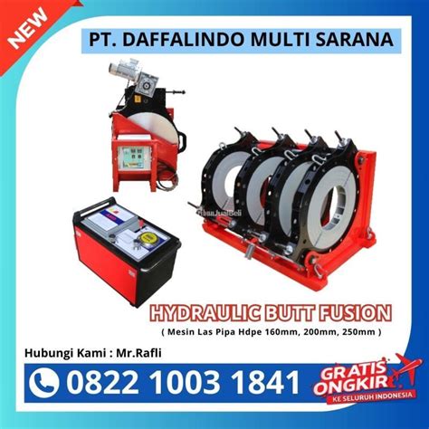 Mesin Pemanas Pipa Hdpe Series Hydraulic Inch Shd Mm Butt Fusion