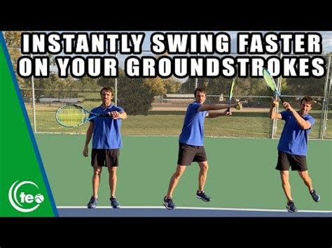 5 Steps To Instantly Swing Faster On Your Groundstrokes I TENNIS ...