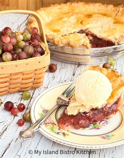 Gooseberry Pie Recipe My Island Bistro Kitchen