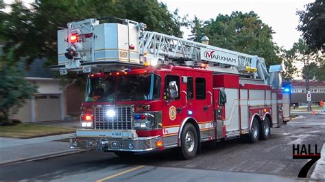 Markham Fire Emergency Services Platform York Region