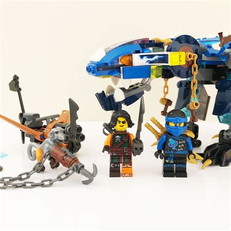 LEGO Ninjago 70602 Jay S Elemental Dragon Complete With Instructions