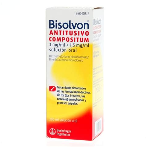 Bisolvon Expectorante Jarabe Frasco Ml Farmacia La Vega