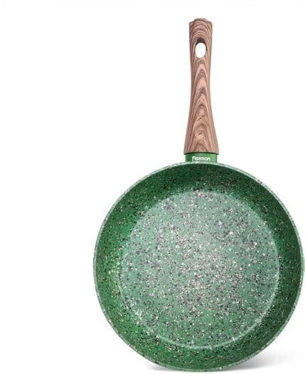 Fissman Deep Frying Pan MALACHITE 28 Cm EcoStone Coating Bakelite