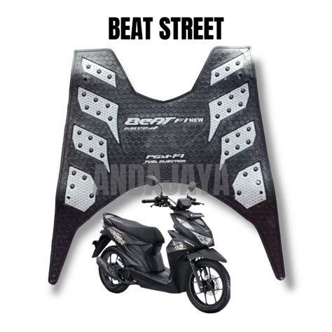 Karpet Motor Beat Street Bahan Karet Tebal Lazada