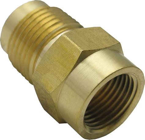 Lasco 17 5853 1 2 Inch Female Flare X 5 8 Inch Male Flare Brass Adapter