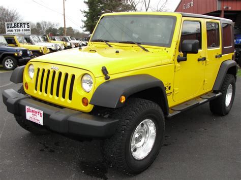 JEEP WRANGLER JK UNLIMITED X Stk 1021 Gilbert Jeeps And 4x4 S