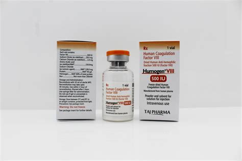 Human Coagulation Factor Viii 500iu Manufacturer And Supplier