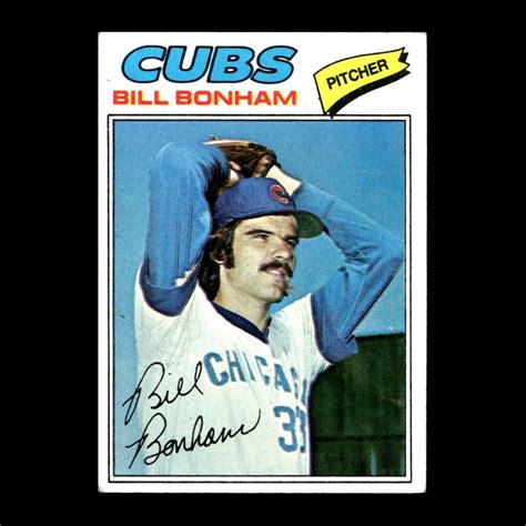 Bill Bonham 1977 Topps Chicago Cubs 446 Nice EBay