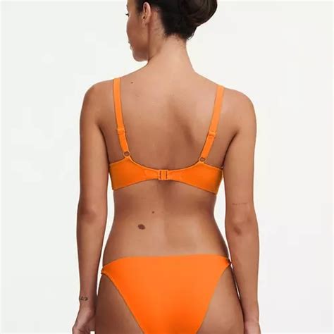 Haut De Maillot Armatures Enveloppant Orange Chantelle Bain Lemon