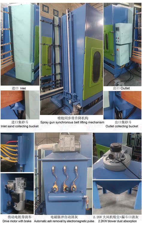 Vertical Automatic Sandblasting Machine