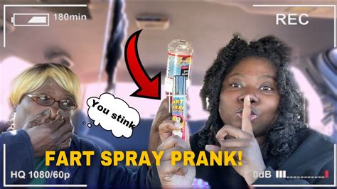 Fart Spray Prank On Grandma She Put Me Out Vlogmas Day 4 Youtube