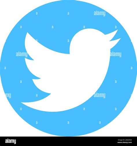 Dibujo Logo Pájaro Twitter Fotografía De Stock Alamy