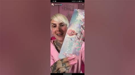 Jeffree Star Promoting His New Cotton Candy Cosmetics In Tiktok Live ️ Youtube