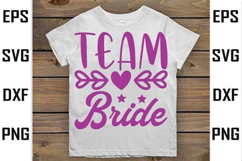 Wedding Svg Design Team Bride Graphic By Rl Design Store · Creative Fabrica