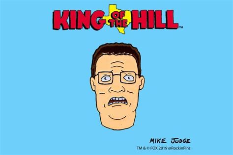 King Of The Hill Hank Hill Bwah Enamel Pin King Of The Hill Hank