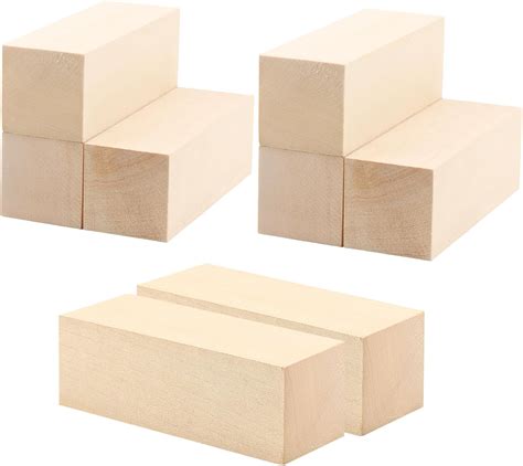 Amazon Mukchap Pcs X X Inch Basswood Carving Blocks X