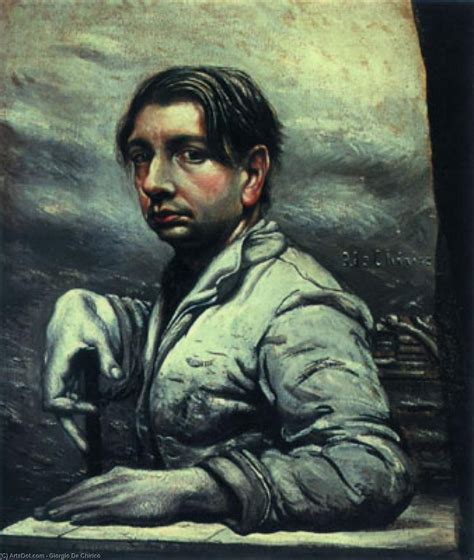 Museum Art Reproductions Self Portrait 1925 By Giorgio De Chirico