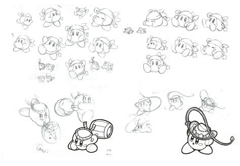 VideoGameArt&Tidbits on Twitter: "Kirby Battle Royale - concept artwork ...