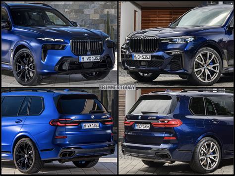 BMW X7 G07 Facelift Und Pre Facelift Im Bild Vergleich