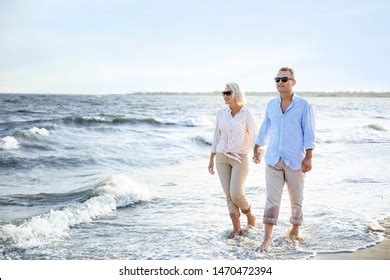 Happy Mature Couple Sea Resort Stock Photo Shutterstock