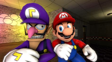 Mario and Waluigi by Jordan0103 on DeviantArt