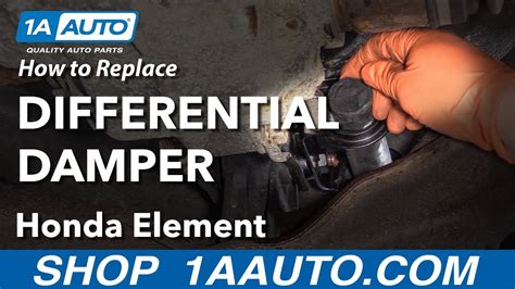 Honda Element Replace Rear Differential Isolator Differentia