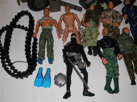 Gi Joe Inch Action Figure Lot Jeep Figures Pieces St Century Toys